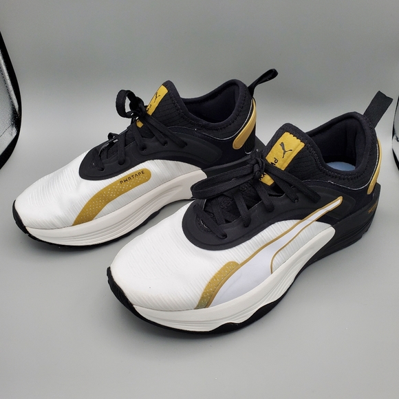 Puma Wmns PWR XX Nitro 'White Black Gold' - Picture 2 of 7